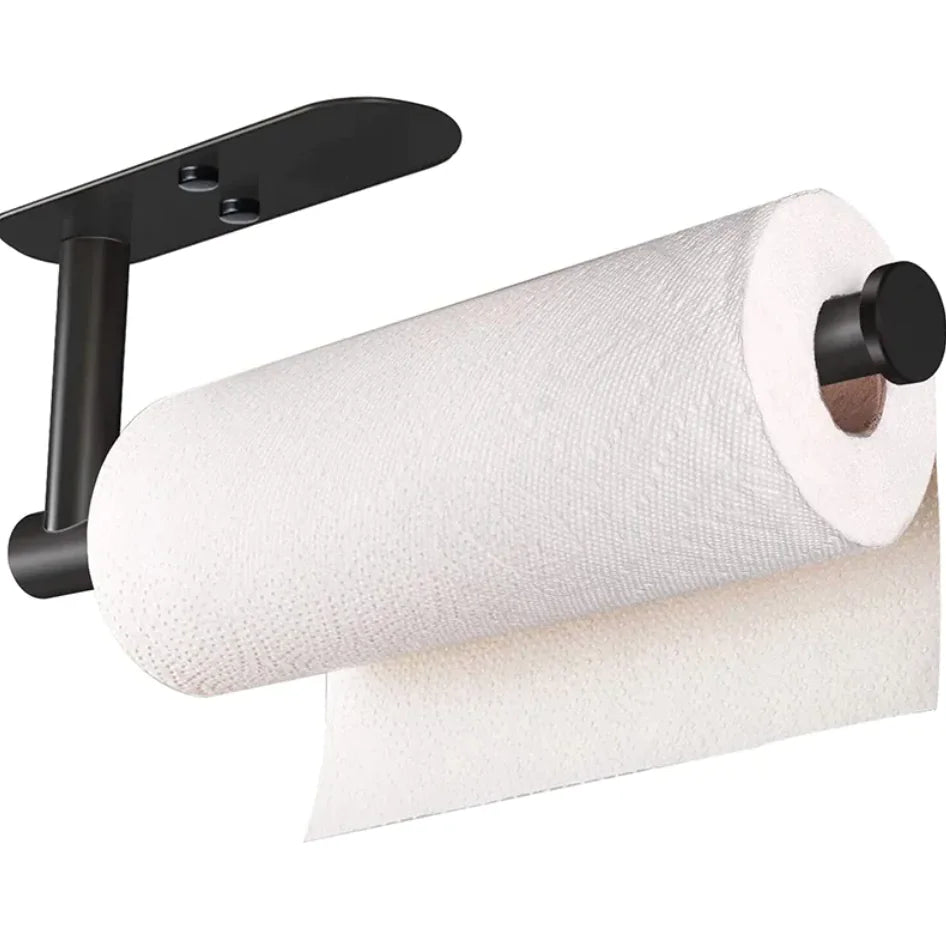 SOPORTE DE PAPEL TOALLA NEGRO - ESTILO Y ORGANIZACION EN TU COCINA