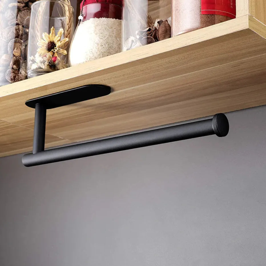 SOPORTE DE PAPEL TOALLA NEGRO - ESTILO Y ORGANIZACION EN TU COCINA